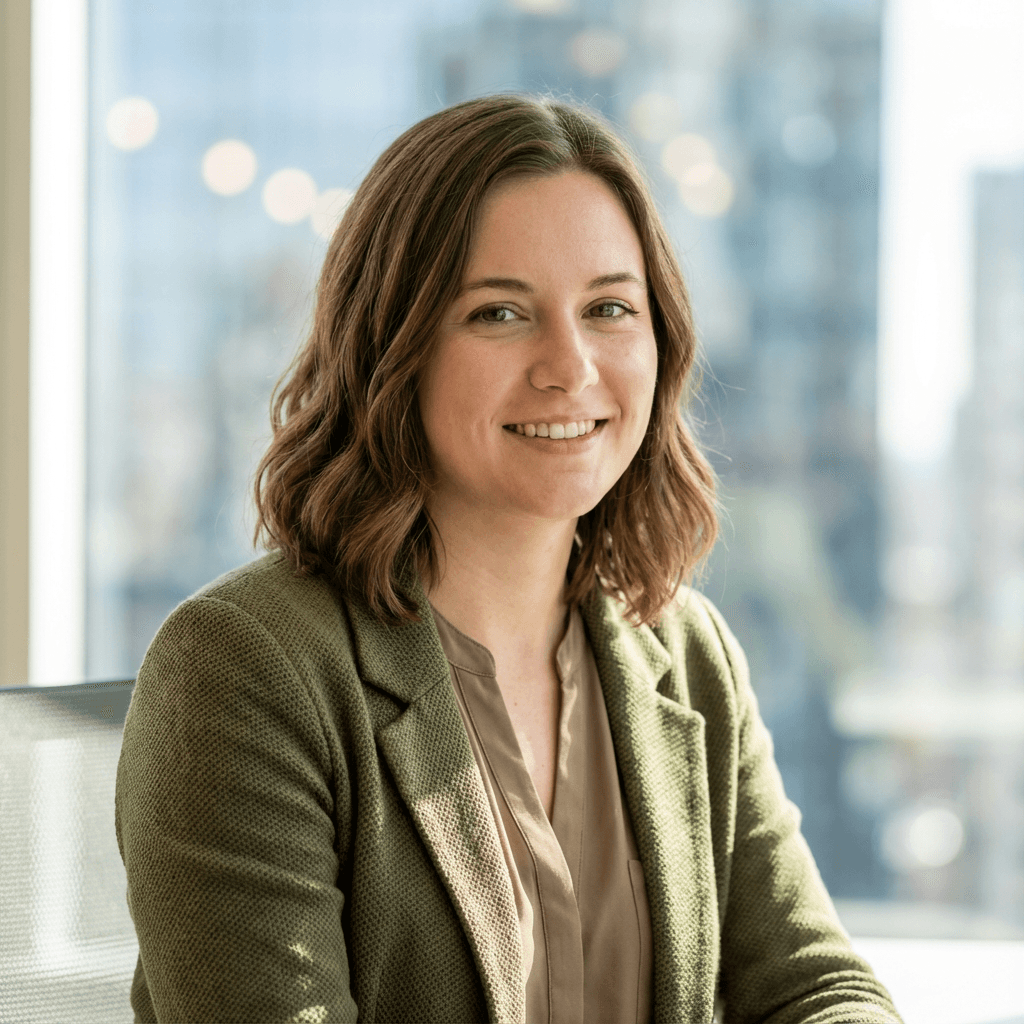Female professional in her late 40s